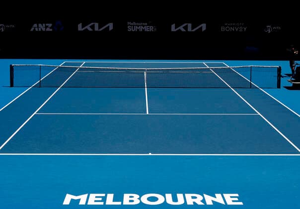 ATP, Tennis Herren CUP PRACTICE SESSION, A general view of Rod Laver Arena during an ATP Cup practice session at Melbourne Park in Melbourne, Friday, December 31, 2021. ( NO ARCHIVING, EDITORIAL USE ONLY, NO USE IN BOOKS WITHOUT CONSENT MELBOURNE VIC AUSTRALIA  Copyright: xCONxCHRONISx 20211231001609945804