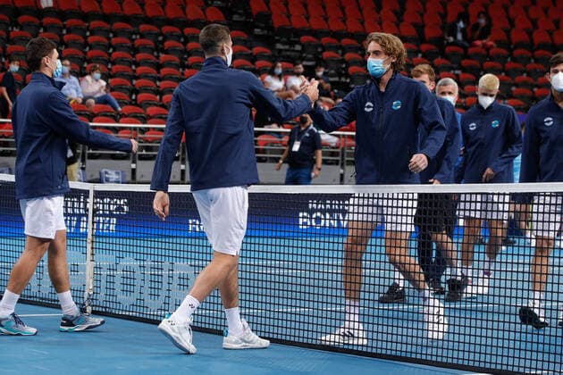 Tennis, ATP Cup in Sydney, Greece - Poland
