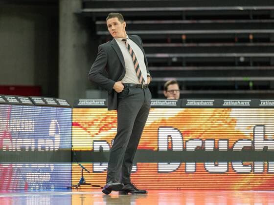 Jaka Lakovic Ratiopharm Ulm coach , GER, Ratiopharm Ulm vs MHP Riesen Ludwigsburg, Basketball, Bundesliga, easycredit, 15 Matchday, Season 2021 2022, 02 01 2022, GER, Ratiopharm Ulm vs MHP Riesen Ludwigsburg, Basketball, Bundesliga, easycredit, 15 Matchday, Season 2021 2022, 02 01 2022 Ulm Copyright: xEibner-Pressefoto SaschaxWaltherx EP_EER