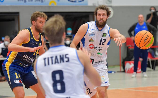 Basketball, ProB, Dresden Titans - TSV Oberhaching Tropics