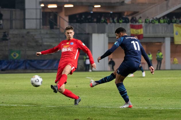 Football, Coupe de France, Chauvigny - Olympique Marseille
