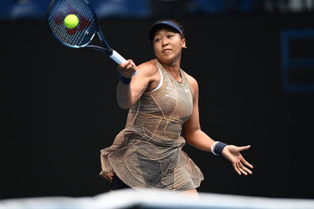 TENNIS MELBOURNE SUMMER SET, Naomi Osaka of Japan during their match against Alize Cornet of France on Day 2 of the Melbourne Summer Set tennis tournament at Melbourne Park in Melbourne, Tuesday, January 4, 2022. ( NO ARCHIVING, EDITORIAL USE ONLY, NO USE IN BOOKS WITHOUT CONSENT MELBOURNE VIC AUSTRALIA  Copyright: xJOELxCARRETTx 20220104001610700561