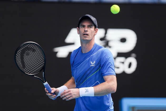 Andy Murray AO Melbourne Summer Set 2022 Melbourne Park Melbourne Victoria Australia 04 01 2022 Copyright: xJuergenxHasenkopfx