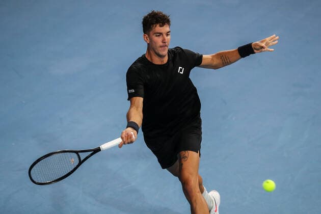 TENNIS ADELAIDE INTERNATIONAL, Thanasi Kokkinakis of Australia during his match with John Millman of Australia on Day 2 of the the Adelaide International Tennis Tournament, at Memorial Drive, in Adelaide, Tuesday, January 4, 2022. ( NO ARCHIVING, EDITORIAL USE ONLY, NO USE IN BOOKS WITHOUT CONSENT ADELAIDE SA AUSTRALIA  Copyright: xMATTxTURNERx 20220104001610736227