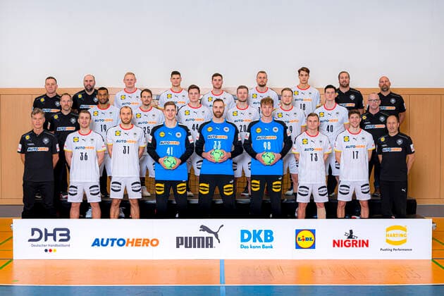 Handball EM 2022, Nationalteam Germany Squad, Archive Pictures