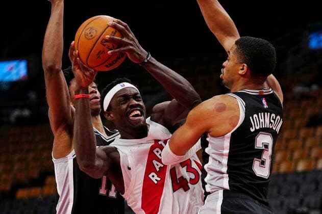 Basketball, NBA, Toronto Raptors - San Antonio Spurs