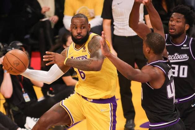 Basketball, NBA, Los Angeles Lakers - Sacramento Kings