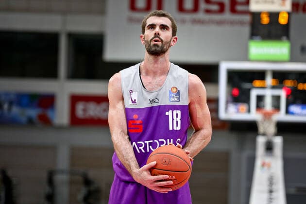 medi bayreuth BG Goettingen , Basketball, Bundesliga, BBL, Spieltag 2, Spielzeit 2021 2022, 05 01 2022, medi bayreuth BG Goettingen , Basketball, Bundesliga, BBL, Spieltag 2, Spielzeit 2021 2022, 05 01 2022, Foto EIBNER Thorsten Ochs Bayreuth Copyright: xEibner-Pressefoto ThorstenxOchsx EP_TOS