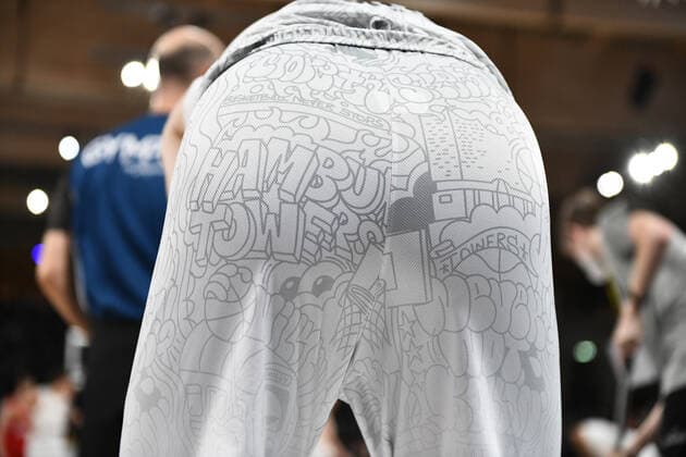 Basketball I Men I Season 2021 2022 I Bundesliga I 12 Matchday I Hamburg Towers brose bamberg I 05 01 2022 Justus Hollatz 21, Point Guard, Hamburg Towers Hamburg edel optics de Arena Hamburg Germany. Copyright: xLobeca AndreasxHannigx