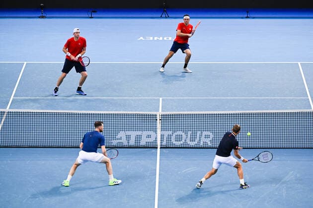 Tennis, ATP Cup in Sydney, Great Britain - USA