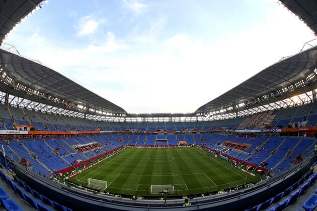 FIFA FuÃŸball WM 2022, SportstÃ¤tten, Stadium 974 General view inside Stadium 974 in Doha, Qatar. Taken during the FIFA Arab Cup in the build up to the 2022 FIFA World Cup, WM, Weltmeisterschaft, Fussball Photo by 15 12 2021  Copyright: xx