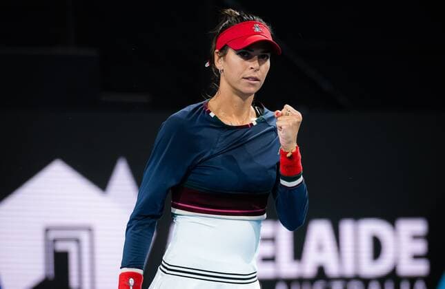 Mandatory Credit: Photo by Rob Prange Shutterstock (12683873fe) Ajla Tomljanovic of Australia in action during the second round at the 2022 Adelaide International WTA, Tennis Damen 500 tennis tournament Adelaide International, Tennis, Memorial Drive Tennis Centre, Adelaide, Australia - 06 Jan 2022 Adelaide International, Tennis, Memorial Drive Tennis Centre, Adelaide, Australia - 06 Jan 2022  Copyright: xRobxPrange Shutterstockx 12683873fe