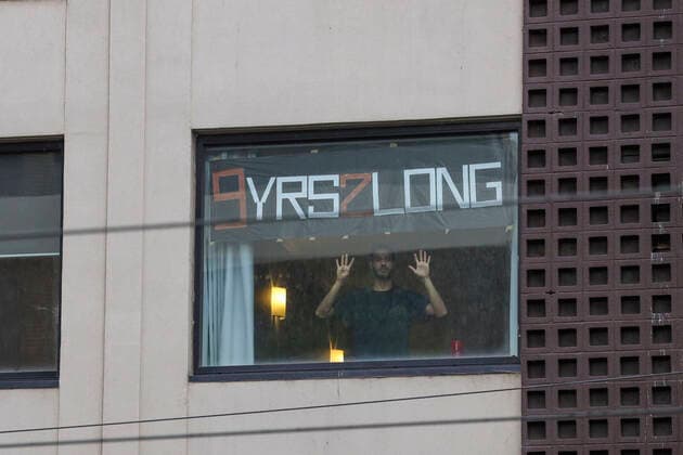 Park Hotel is the quarantine hotel for immigrants, asylum seekers and deportees in Melbourne, Victoria, Australia travel Melbourne Victoria Australia 7 January 2022 Â Copyright: xJuergenxHasenkopfx