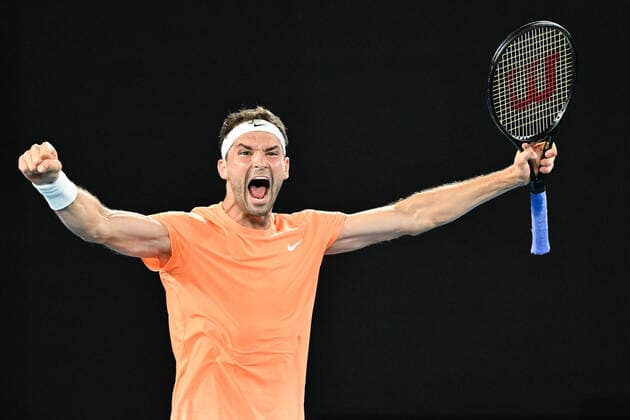 Tennis, ATP Tournament in Melbourne