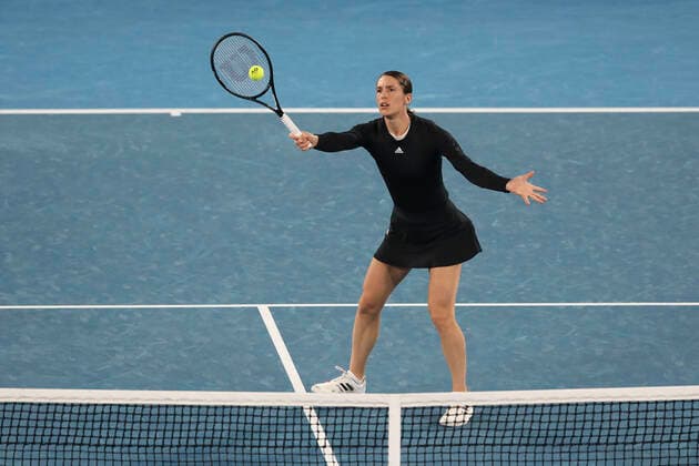 Andrea Petkovic AO Melbourne Summer Set 2022 Melbourne Park Melbourne Victoria Australia 07 01 2022 Copyright: xJuergenxHasenkopfx