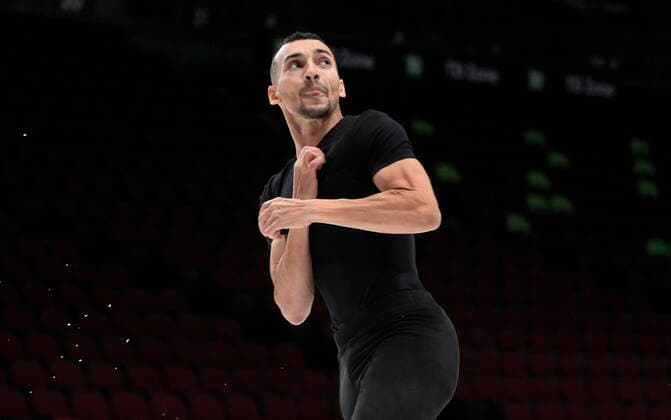 January 7, 2022, Ottawa, ON, Canada: Marek Simon Ramilison performs his routine during the senior men s short program at the National Skating Championships, Friday, January. 7, 2022 in Ottawa. Marek Simon Ramilison  - ZUMAc35_ 20220107_zaf_c35_074 Copyright: xAdrianxWyldx