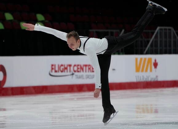 January 7, 2022, Ottawa, ON, Canada: Samuel Turcotte performs his routine during the senior men s short program at the National Skating Championships, Friday, January. 7, 2022 in Ottawa. Samuel Turcotte  - ZUMAc35_ 20220107_zaf_c35_077 Copyright: xAdrianxWyldx