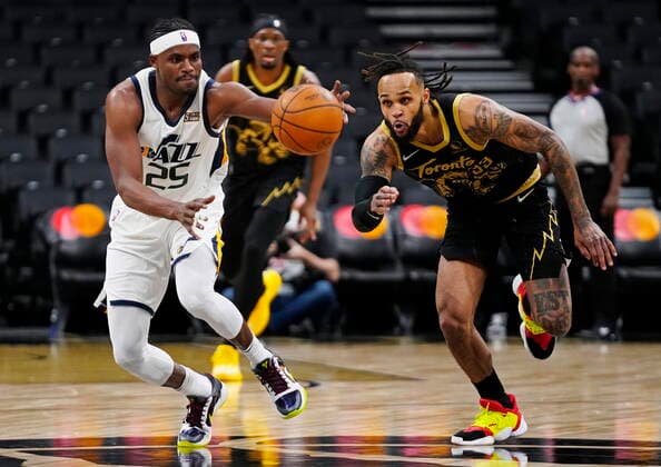 Basketball, NBA, Toronto Raptors - Utah Jazz