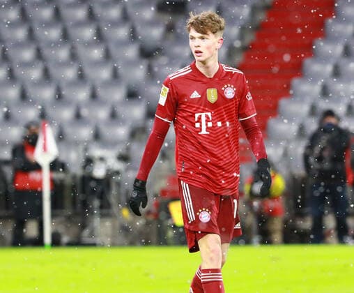 14 Paul Wanner FCB Football 1 BL FC Bayern Muenchen Borussia Moenchengladbach 07 01 2021 Allianz Arena PHOTO Mladen Lackovic LakoPress