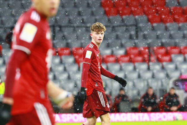 14 Paul Wanner FCB Football 1 BL FC Bayern Muenchen Borussia Moenchengladbach 07 01 2021 Allianz Arena PHOTO Mladen Lackovic LakoPress