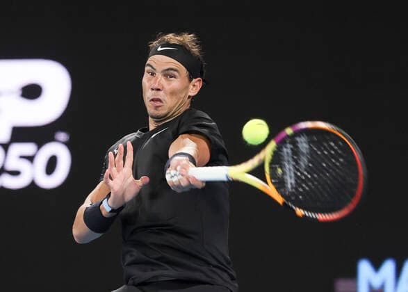 Rafael Nadal AO Melbourne Summer Set 2022 Melbourne Park Melbourne Victoria Australia 08 01 2022 Copyright: xJuergenxHasenkopfx