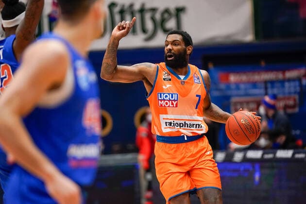 Sindarius Thornwell Ulm, 7 , Syntainics MBC vs Ratiopharm Ulm, Basketball Bundesliga, Maenner, 2021 2022, 14 Spieltag, , 08 01 2022, Syntainics MBC vs Ratiopharm Ulm, Basketball Bundesliga, Maenner, 2021 2022, 14 Spieltag, , 08 01 2022, Weissenfels Copyright: xEibner-Pressefoto EckehardxSchulzx EP_EER