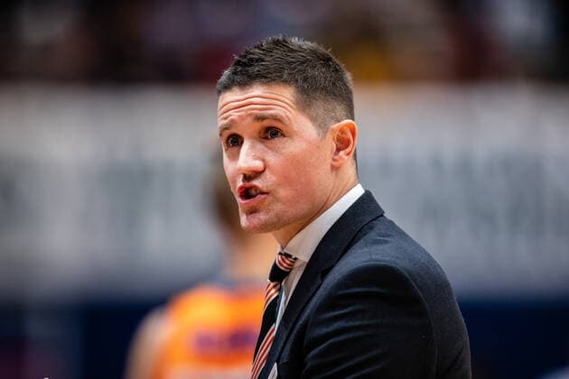 BB 1BL Syntainics MBC Ratiopharm Ulm coach Jaka Lakovic Ratiopharm Ulm during the match season 2021 2022 men in the EasyCredit Bundesliga between Syntainics MBC and Ratiopharm Ulm at Stadthalle Weissenfels on 8 January 2022 in Weissenfels, Saxony Anhalt, Germany