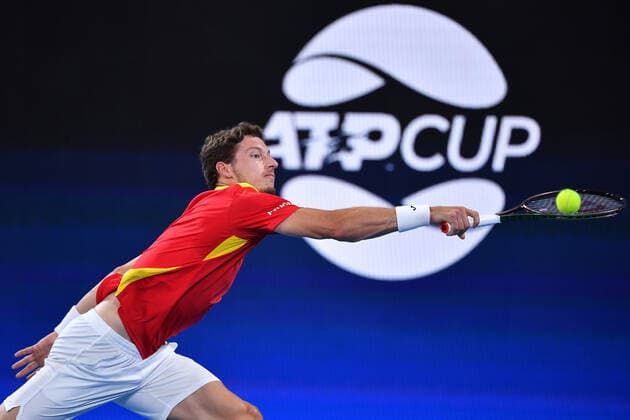 Tennis, ATP Cup in Sydney, Final, Spain - Canada