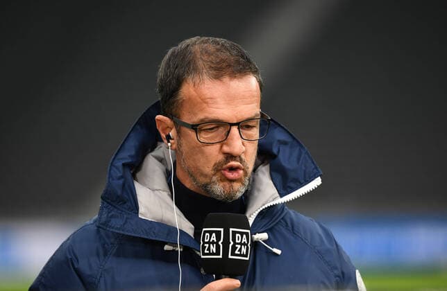 Fussball, Herren, Saison 2021 2022, 1. Bundesliga (18. Spieltag), Hertha BSC - 1. FC Köln, Sportgeschäftsführer Fredi Bobic (Hertha BSC), 09.01. 2022, *** Football, men, season 2021 2022, 1 Bundesliga 18 matchday , Hertha BSC 1 FC Köln, sports director Fredi Bobic Hertha BSC , 09 01 2022, Copyright: xSebastianxRäppold MatthiasxKochx
