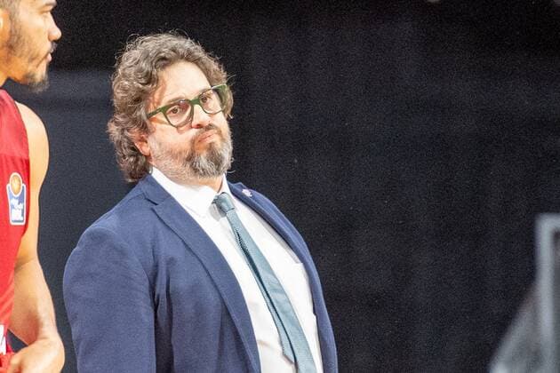 Head Coach Andrea Trinchieri FC Bayern , FC Bayern Basketball vs Chemnitz Niners, easyCredit BBL, 09 01 2022 Munich Bavaria Germany Copyright: xkolbert-press UlrichxGamelx