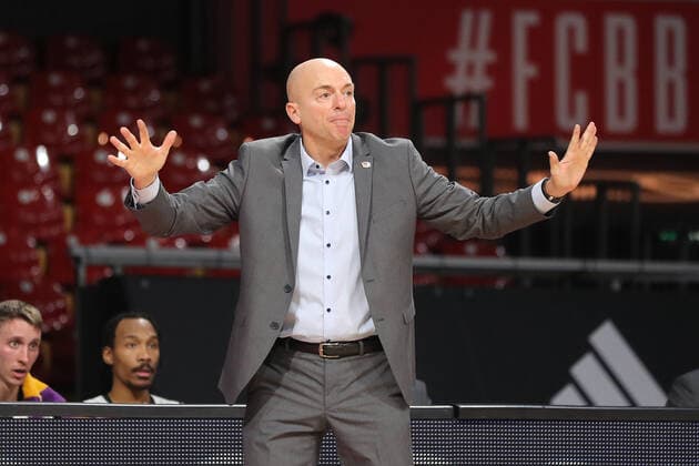 Rodrigo Pastore NINERS Chemnitz, head coach gestures GER, FC Bayern Basketball vs NINERS Chemnitz, basketball, 1 Bundesliga, season 2021 2022, 09 01 2022, GER, FC Bayern Basketball vs NINERS Chemnitz, basketball, 1 Bundesliga, season 2021 2022, 09 01 2022 Muenchen Copyright: xEIBNER MarcelxEngelbrechtx EP_EER
