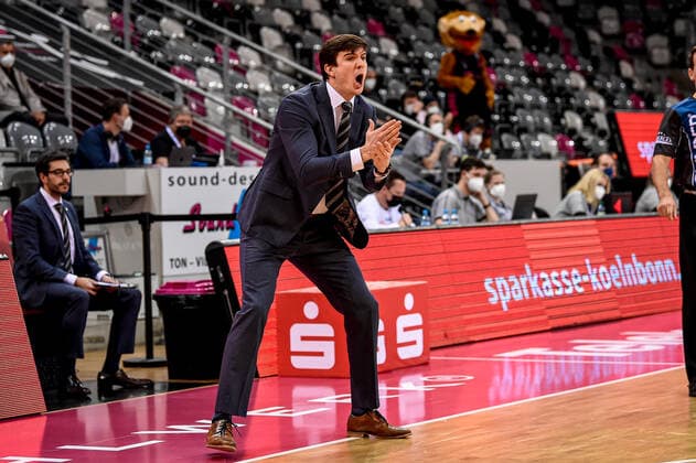 easyCredit BBL, Telekom Baskets Bonn vs Hamburg Towers, 09 01 2022 , easyCredit BBL, Telekom Baskets Bonn vs Hamburg Towers on 09 01 2022 at the Telekom Dome Bonn, Bonn North Rhine Westphalia Copyright: xBEAUTIFULxSPORTS Mueller-Laschetx