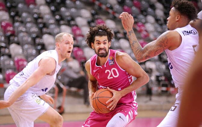 Jeremy Morgan Telekom Baskets Bonn vs Hamburg Towers easyCredit BBL 1 Bundesliga , 2021 2022 season , Main Round 16 matchday