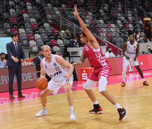 Seth Hinrichs Hamburg Towers 12 , Telekom Baskets Bonn vs Hamburg Towers, Basketball, 1 Easy Credit Bundesliga, Matchday 16, 09 01 2022, Telekom Baskets Bonn vs Hamburg Towers, Basketball, 1 Easy Credit Bundesliga, Matchday 16, 09 01 2022, Photo EIBNER Joerg Niebergall Bonn Copyright: xJoergxNiebergall Eibner-Pressefox EP_JNL