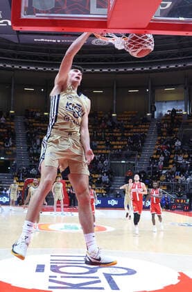 Mandatory Credit: Photo by Michele Nucci LiveMedia Shutterstock (12749845p) Gabriele Procida (Fortitudo Kigili Bologna) Italian Basketball A Serie Championship Fortitudo Bologna vs Openjobmetis Varese, PalaDozza, Bologna, Italy - 09 Jan 2022 Italian Basketball A Serie Championship Fortitudo Bologna vs Openjobmetis Varese, PalaDozza, Bologna, Italy - 09 Jan 2022  Copyright: xMichelexNucci LiveMedia Shutterstockx 12749845p