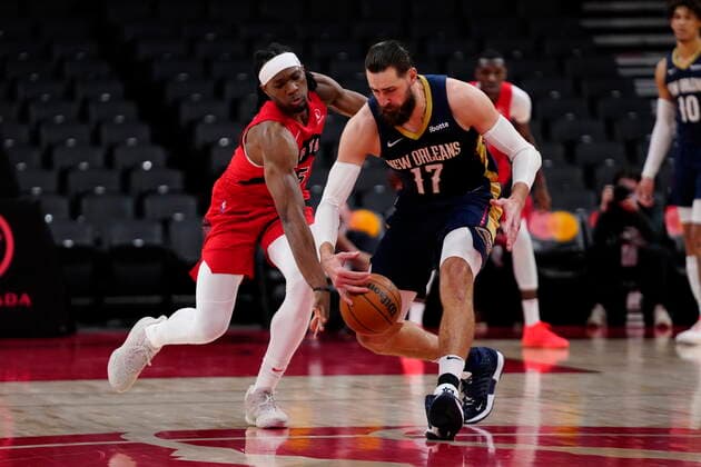 Basketball, NBA, Toronto Raptors - New Orleans Pelicans