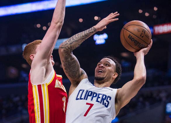 Basketball, NBA, Los Angeles Clippers - Atlanta Hawks