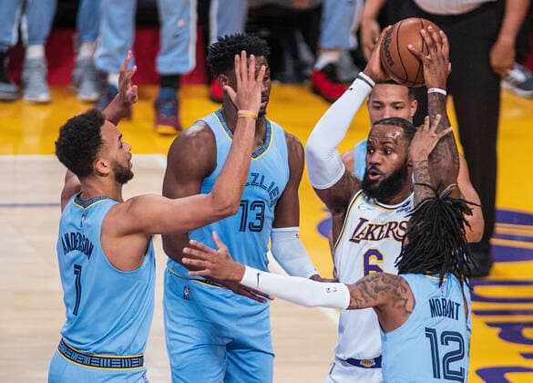 Basketball, NBA, Los Angeles Lakers - Memphis Grizzlies
