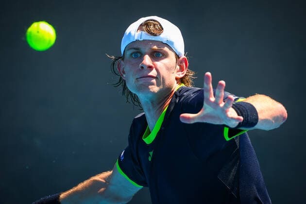 Tennis, ATP Tournament in Melbourne