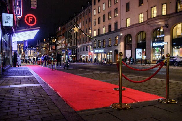 220110 Cinema Rigoletto after the cinema premiere of the film I am Zlatan was canceled on January 10, 2022 in Stockholm,  Copyright: SIMONxHASTEGARD BB220110SH003