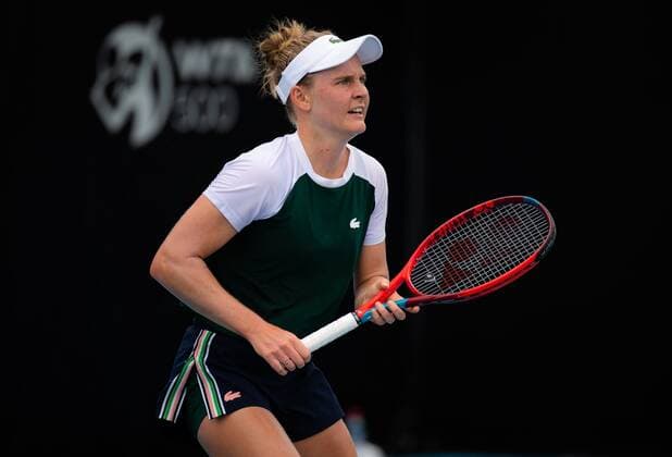 Mandatory Credit: Photo by Rob Prange Shutterstock (12750372bi) Fiona Ferro of France in action during the first round of the 2022 Sydney Tennis Classic WTA, Tennis Damen 500 tennis tournament Sydney Tennis Classic, Day 2, Tennis, Olympic Park, Sydney, Australia - 11 Jan 2022 Sydney Tennis Classic, Day 2, Tennis, Olympic Park, Sydney, Australia - 11 Jan 2022 Copyright: xRobxPrange Shutterstockx 12750372bi