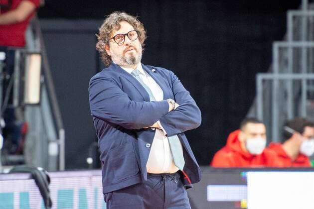 Head Coach Andrea Trinchieri FC Bayern , FC Bayern Basketball vs Zalgiris Kaunas, Euroleague, 11 01 2022 Munich Bavaria Germany Copyright: xkolbert-press UlrichxGamelx