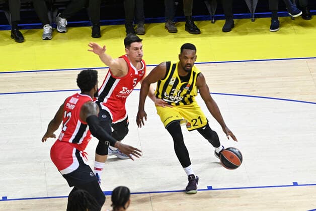 Basketball, Euroleague, Fenerbahce Istanbul - Olympiakos Piraeus