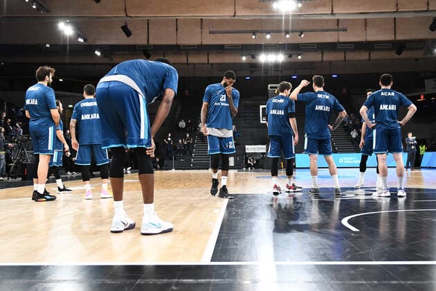 Basketball I Men I Season 2021 2022 I Eurocup I 9 Matchday I Hamburg Towers TURK TELEKOM ANKARA I 11 01 2022 TURK TELEKOM ANKARA Hamburg edel optics de Arena Hamburg Germany Copyright: xLobeca Hannigx