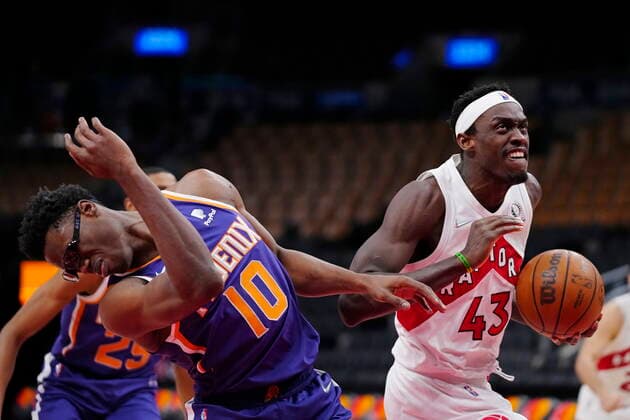 Basketball, NBA, Toronto Raptors - Phoenix Suns