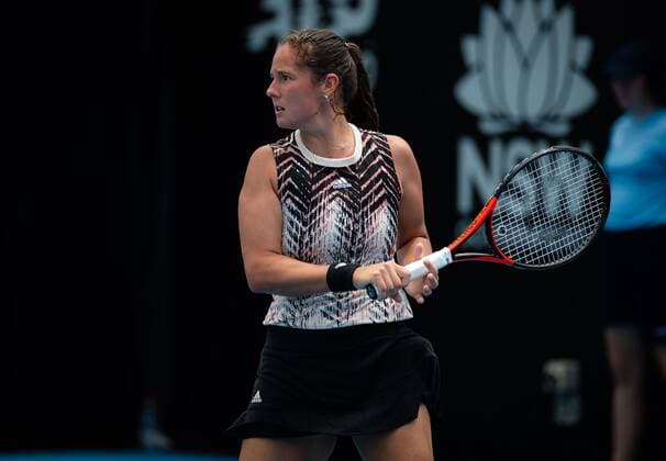 Mandatory Credit: Photo by Rob Prange Shutterstock (12751254bf) Daria Kasatkina of Russia in action during the second round of the 2022 Sydney Tennis Classic WTA, Tennis Damen 500 tennis tournament Sydney Tennis Classic, Day 3, Tennis, Olympic Park, Sydney, Australia - 12 Jan 2022 Sydney Tennis Classic, Day 3, Tennis, Olympic Park, Sydney, Australia - 12 Jan 2022 Copyright: xRobxPrange Shutterstockx 12751254bf