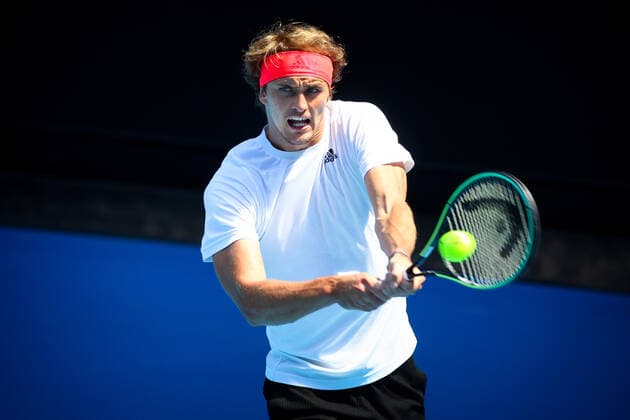Tennis, Australian Open, Training in Melbourne