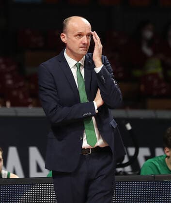 Jure Zdovc BC Zalgiris Kaunas, head coach GER, FC Bayern Basketball vs BC Zalgiris Kaunas, basketball, EuroLeague, season 2021 2022, 11 01 2022, GER, FC Bayern Basketball vs BC Zalgiris Kaunas, basketball, EuroLeague, season 2021 2022, 11 01 2022, Munich Copyright: xEIBNER MarcelxEngelbrechtx EP_EER