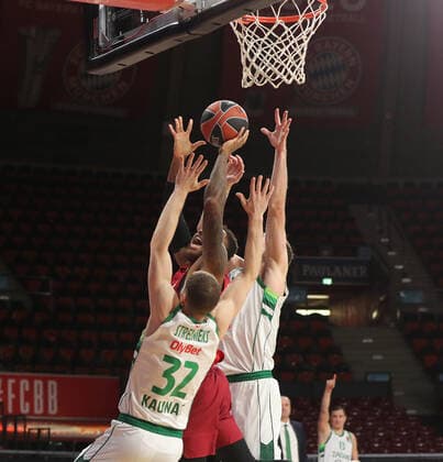 Deshaun Thomas Bayern Basketball, 1 points GER, FC Bayern Basketball vs BC Zalgiris Kaunas, Basketball, EuroLeague, 2021 2022 season, 11 01 2022, GER, FC Bayern Basketball vs BC Zalgiris Kaunas, Basketball, EuroLeague, 2021 2022 season, 11 01 2022, Muenchen Copyright: xEIBNER MarcelxEngelbrechtx EP_EER