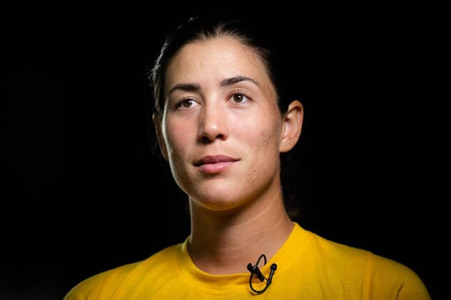 January 12, 2022, SYDNEY, AUSTRALIA: Garbine Muguruza of Spain talks to the media after the second round of the 2022 Sydney Tennis Classic WTA, Tennis Damen 500 tennis tournament SYDNEY AUSTRALIA - ZUMAa181 20220112_zaa_a181_073 Copyright: xRobxPrangex